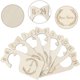 thumbnail image 4 of Gancho de puerta, colección de monederos, caja de colección de dientes, colgante de madera, juego de estantes para armario de bebé, separador de tallas de ropa, 7 piezas, 4 of 6