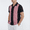 Pink, variant on Men's Vintage Bowling Shirts Casual Short Sleeve Button Down Beach Shirts