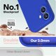 thumbnail image 3 of Funda de Silicona Premium, compatible con MagSafe, a Prueba de Golpes, para iPhone 17 6.3", Azulklein, 3 of 7