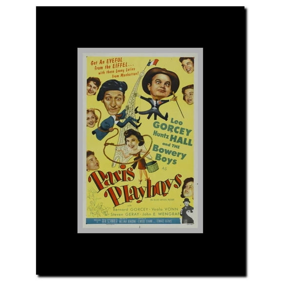 Paris Playboys Framed Movie Poster