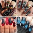 thumbnail image 2 of Puntas de uñas acrílicas - Punta de uñas francesa 500 piezas Uñas postizas Media cubierta Uñas postizas Diy Nail Art, 10 tamaños Namotu CZMR-ZC19-1, 2 of 6