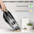 thumbnail image 4 of Handheld Vacuum Cleaner Cordless, Rechargeable(usb Charge), Powerful Suction Cleaner, Portable Hand Vacuum For Pet Hair Home And Car Cleaning, 4 of 5