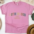 thumbnail image 1 of Motherhood Is My Ministry Christian T-Shirt Inspirational Mom Tee, Azalea, Size S, 1 of 6