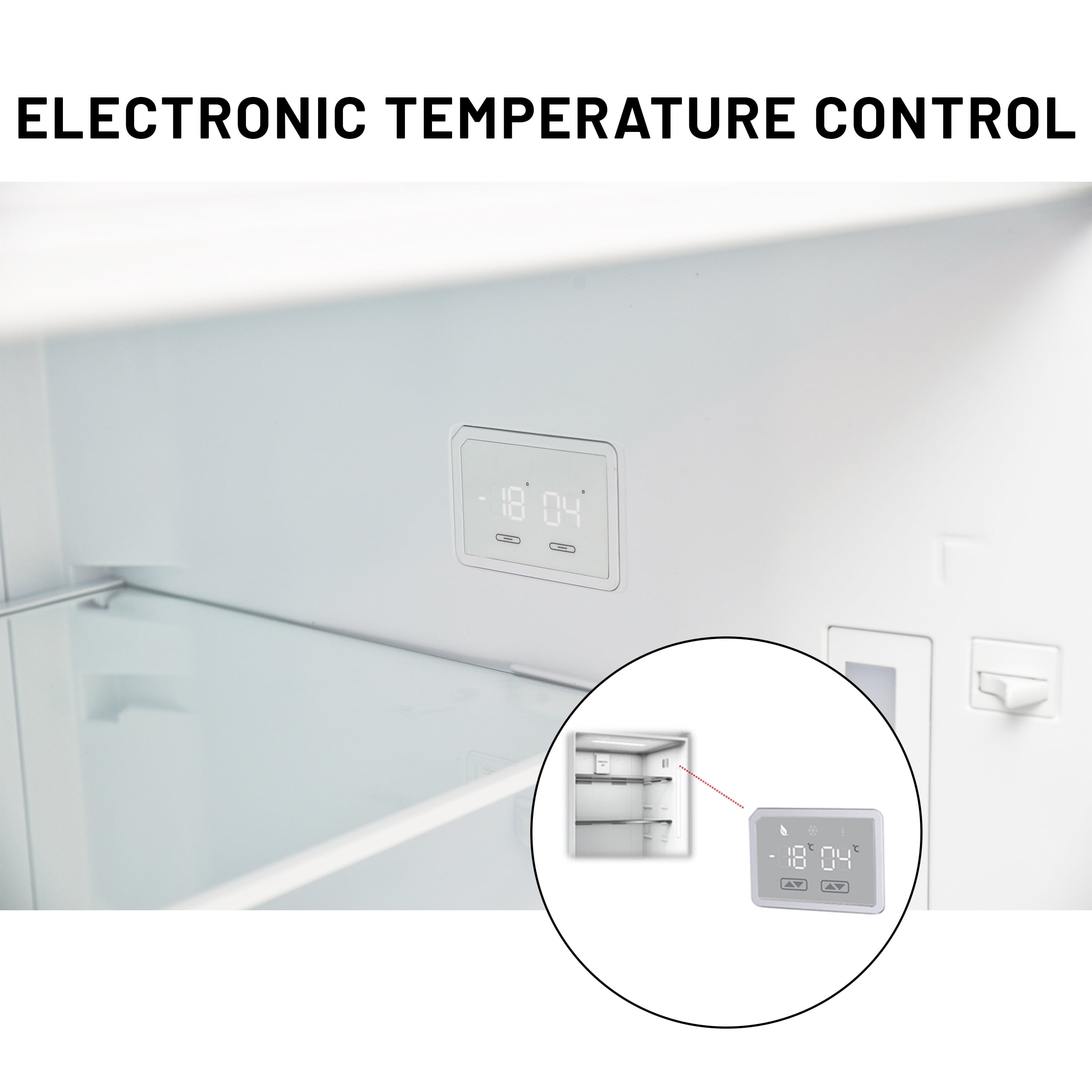 Equator 14.3 cf Stainless Refrigerator-Freezer Top Mount Frost Free E-Star Europe