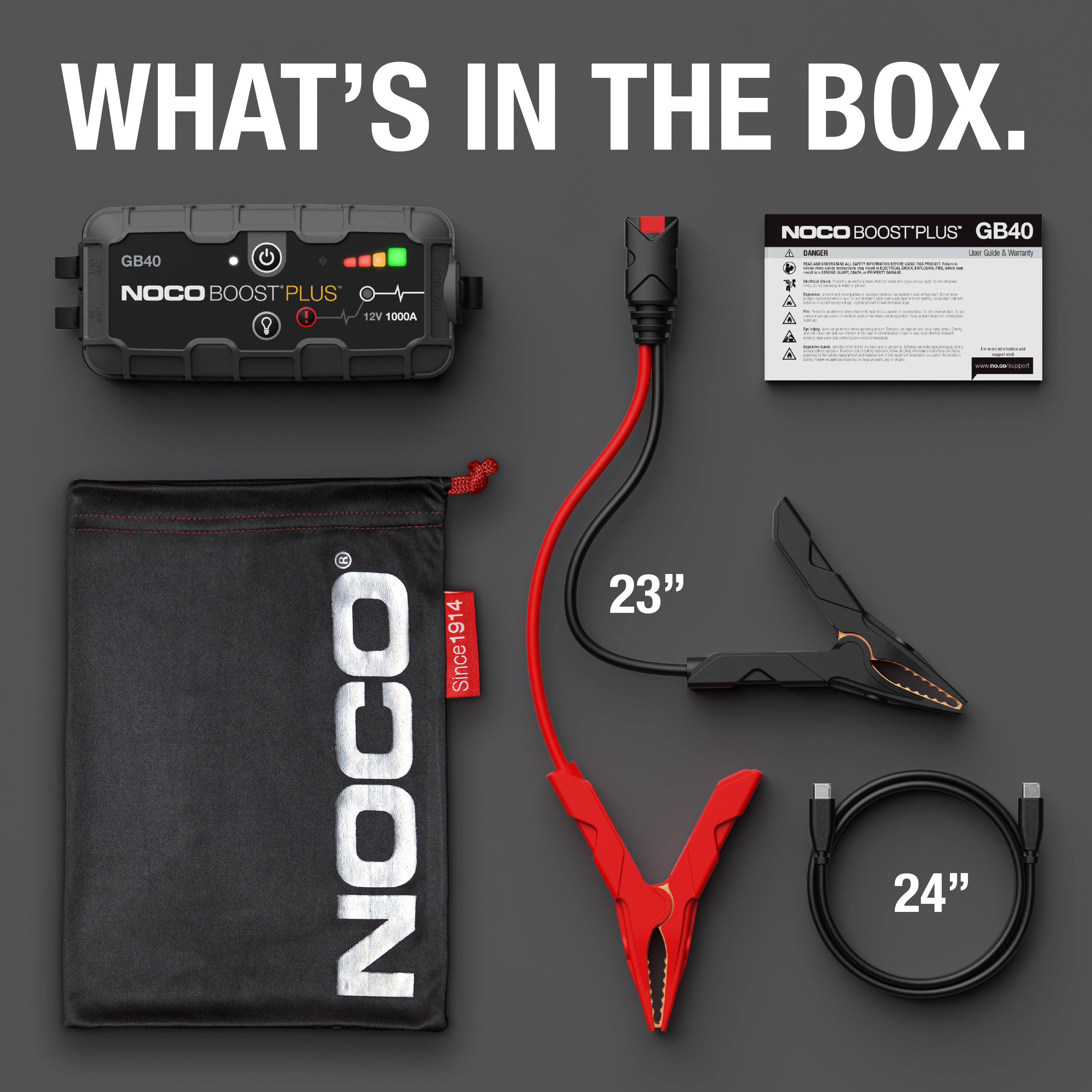 NOCO Boost GB40 1000A Portable Lithium Jump Starter photo 6