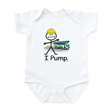 

CafePress - Concrete Pumping Infant Bodysuit - Baby Light Bodysuit Size Newborn - 24 Months