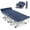 Navy, variant on Oversized XXL Folding Camping Cot for Adults with Pad, Padded Portable Sleeping Cots, Camp Bed with Carry Bag for Outdoor Travel, Beach, Hiking