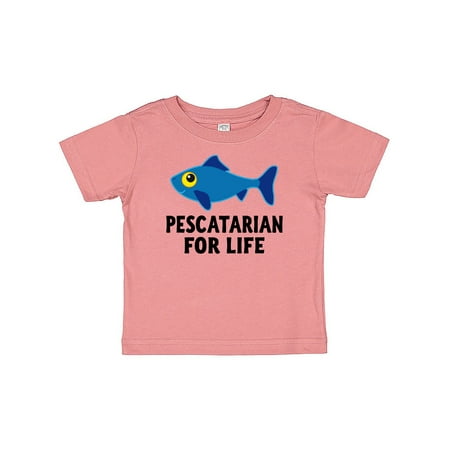 

Inktastic Pescatarian for Life Gift Baby Boy or Baby Girl T-Shirt