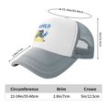 thumbnail image 5 of World Down Syndrome Day Awareness T21 Teacher Trucker Hats Gray One Size Adjustable Snapback Hat, 5 of 5