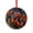 style-1, variant on Glass Ornament Marmot, Groundhog Animal with Purple Floral Glass Round Christmas Ornament Marmot Gifts Hanging Craft Collectibles for Xmas Trees Home Party Gifts