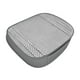 thumbnail image 2 of Cojín de cuero transpirable para asiento de coche para todas las estaciones | Funda de asiento completamente cerrada con malla y diseño perforado para mayor comodidad y soporte | Negro, gris, 2 of 6