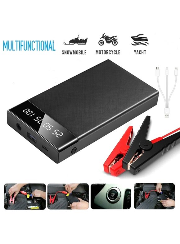 Jumper Cables in Car Battery Chargers and Jump Starters