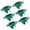 6 pack, variant on 6/12Pcs Sprinkler Protector Flower Shaped Sprinkler Head Protector Round Dust Proof Resistant Sprayer Guard Replacement