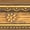 Gold with Star, variant on ArtToFrames 5x8" Dark Brown Picture Frame, Brown Wood Poster Frame, with Regular Glass and 2 (FBPL-4757)
