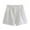 White, variant on ZZwxWA High Waisted Tailored Work Shorts for Women Summer Casual Lightweight Office Dressy Shorts with Pockets Versatile