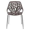 thumbnail image 2 of Silla de comedor moderna Asbury de LeisureMod con patas cromadas LeisureMod AC16TP, 2 of 2