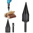 thumbnail image 3 of 32mm Log Splitter Home Firewood Electric Hammer Drill Steel Split Cone, 3 of 5