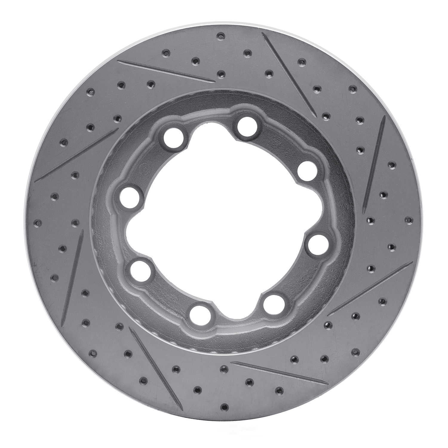 Dynamic Friction Company 830-40045R DFC Geoperformance Rotor - Drilled and Slotted