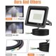 thumbnail image 3 of Foco LED de 50 W, foco LED IP66 superbrillante de 5000 lm, 72 LED, iluminación de patio para patio, jardín, patio, garaje [Clase de eficiencia energética A+++] oso de fresa Electrónica, 3 of 5