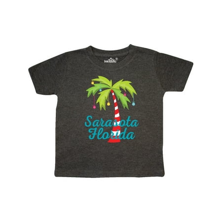 

Inktastic Sarasota Florida Christmas Vacation Gift Toddler Toddler Girl T-Shirt