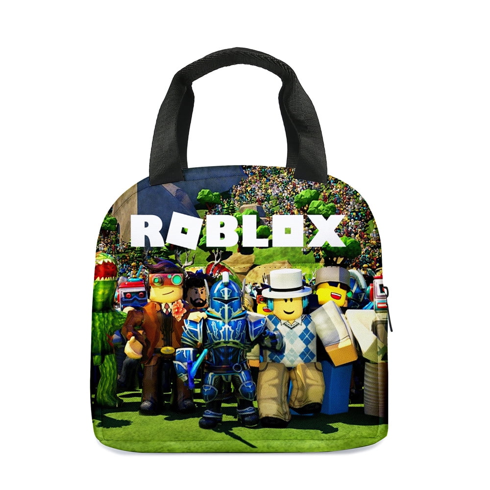 Roblox Lunch Bag Lunch Box Leakproof Reusable Waterproof Travel Portable Storage Bag