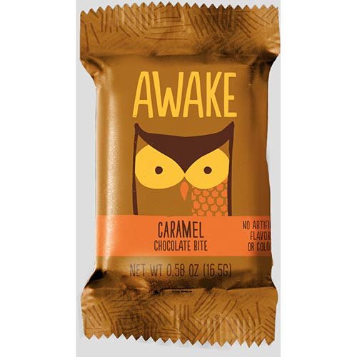 Awake Caffeinated Chocolate Energy Bites Gift Box 15 count Milk Chocolate - Caramel - Dark
