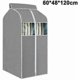 thumbnail image 1 of Hanging Garment Bag Garment Bag Organizer Storage Bag With Clear Pvc Windows Dustproof Clothes Rack Cover For Clothes Storage, 1 of 4