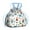 White Dinosaurs Volcanoes-2, variant on White Dinosaurs Volcanoes Cacti Pattern Drawstring Lunch Bag Women - Drawstring Lunch Bag Insulated for Work Office - Stain-Resistant Large Lunchbags for Women with Multi-Pockets