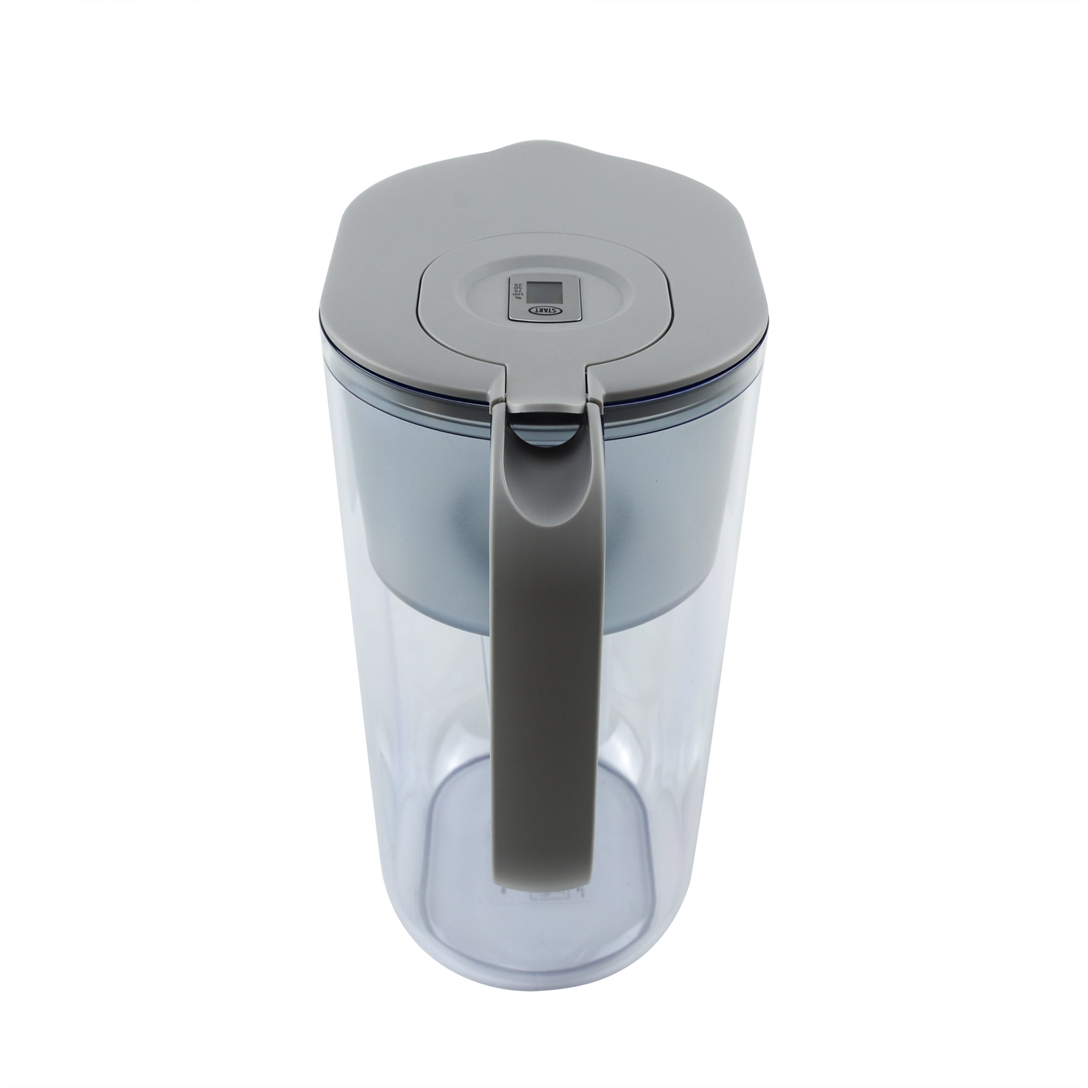 Great Value 10-Cup Water Filter Pitcher, Gray