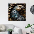 thumbnail image 4 of OWNSERIES Pangolin Pattern Canvas Wall Art Paintings for Living Room - Canvas Framed Print Wall Artworks Bedroom Decoration Office Wall Decor, 4 of 5