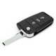 thumbnail image 2 of Funda inteligente para llave de control remoto de coche, Fob, 3 botones, compatible con MK7 3 Jadeshay A, 2 of 8