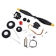 thumbnail image 2 of RC Plane Parts Professional Motor Servo Propeller Landing Gear Reduction Gear RC Airplane Accessories for Wltoy XK A500, 2 of 8