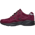 thumbnail image 3 of Women's Propet Stability Walker Shoe Berry Suede 8 4E, 3 of 7