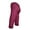 Wine, variant on Black*Friday Clearance under $5 GaThRRgYP Pants Plus Size for Women,Fashion Womens Leggings Fitness Running Solid Sports Yoga Capris Pants
