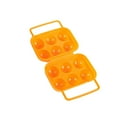 thumbnail image 2 of DPTALR Portable 6 Eggs Plastic Container Holder Folding Egg Storage Box Handle Case, 2 of 2