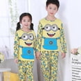 thumbnail image 1 of Ensemble de Pyjamas Dessin Animé Enfants Fille Garçon Pyjamas Longs Vêtements de Nuit, 1 of 1