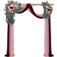 thumbnail image 1 of HAHDAXIA Wedding Arch Flowers (Pack of 4) with 2pcs Artificial Arch Floral Swag and 2 Arch Draping Fabric,Wedding Flowers Kit for Wedding Ceremony, Party and Reception Backdrop Floral Decorat, 1 of 7