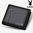 thumbnail image 2 of Cartera De Cuero horizontal UVRK Playboy plb0889, 2 of 4