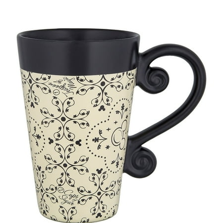 - Disney Parks Kitchen Mickey Icon Ceramic Latte Coffee Mug New