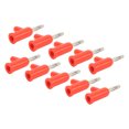 thumbnail image 2 of Banana Socket 10Pcs Solderless Banana Plug ABS Brass Lantern Open Screw Bananas Connectors For Inverters 4mm, 2 of 8