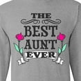 thumbnail image 4 of Inktastic The Best Aunt Ever Long Sleeve T-Shirt, 4 of 5