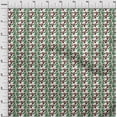 thumbnail image 4 of oneOone Tissu Popeline de Coton Rouge Tissu pour Robe Tissu Imprimé au Mètre 56 Pouces de Large-Va, 4 of 5