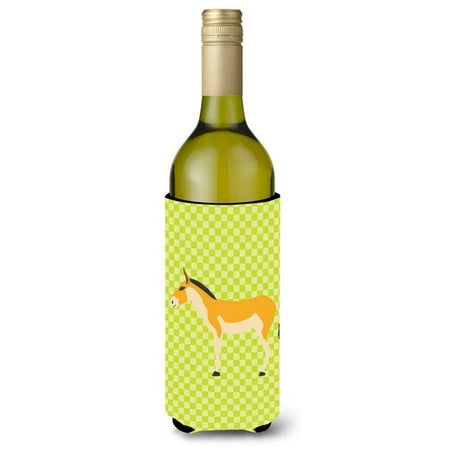 

Turkmenian Kulan Donkey Green Wine Bottle Beverge Insulator Hugger