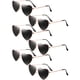 thumbnail image 1 of Gafas de Sol Vintage Multicolor con Forma de Corazón Frienda para Mujer, 1 of 7