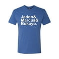 thumbnail image 2 of Wild Bobby, Jadon & Marcus & Bukayo, Sports, Men Premium Tri Blend Women, Vintage Royal, X-Large, 2 of 5