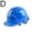 Red, variant on FurNest Thickened V-shaped ABS safety helmet, construction site labor protection h