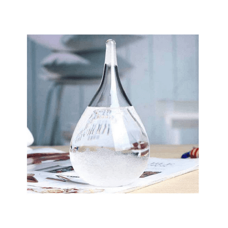 Storm Glass Weather Stations Water Drop Weather Predictor Creative Forecast Nordic Style Decorative Weather Glass on Indoor.