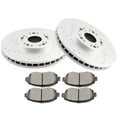 thumbnail image 3 of ECCPP 2pcs Front Brake Rotors and 4pcs Ceramic Brake Pads Set for 1993-2005 for Lexus GS300,1998-2000 for Lexus GS400,2001-2005 for Lexus GS430,2001-2005 for Lexus IS300,2002-2010 for Lexus SC430, 3 of 5