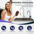 thumbnail image 2 of iSpring GA3-ORB Drinking Water Faucet for Kitchen Sink with 3/8" Connector, Heavy Duty Lead-Free Reverse Osmosis Faucet for RO System, Non-Air Gap 100% Stainless Steel RO Faucet, Oil Rubbed Finish, 2 of 8