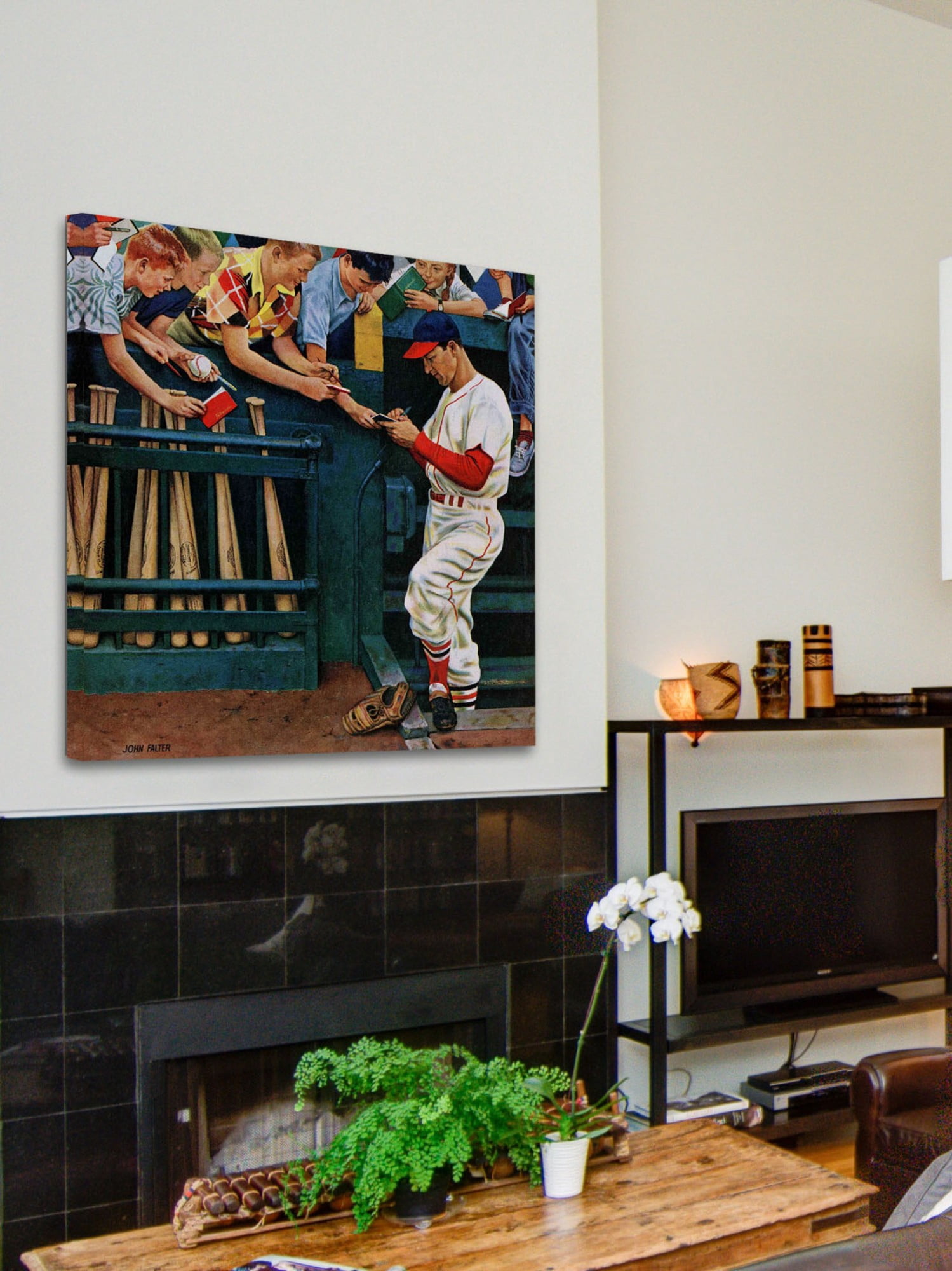 Marmont Hill Stan the Man by John Falter Painting Print on Canvas